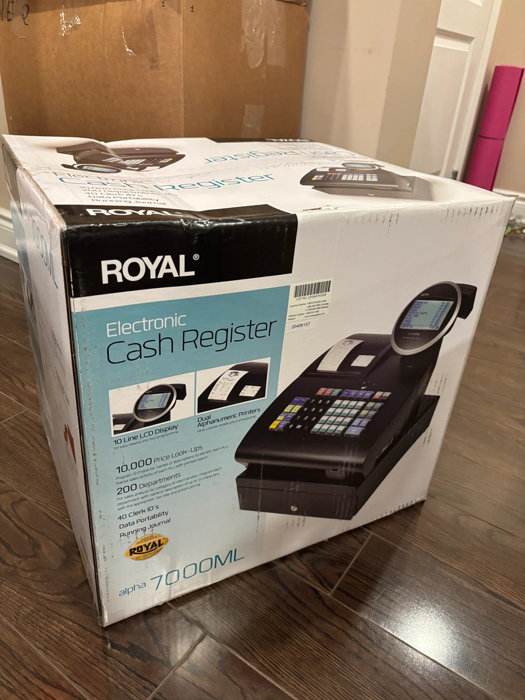 Royal alpha 7000ML Electronic Cash Register - photo 2