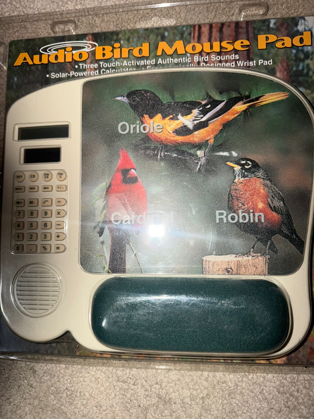 Audio Bird Mouse Pad -Calculator 😊