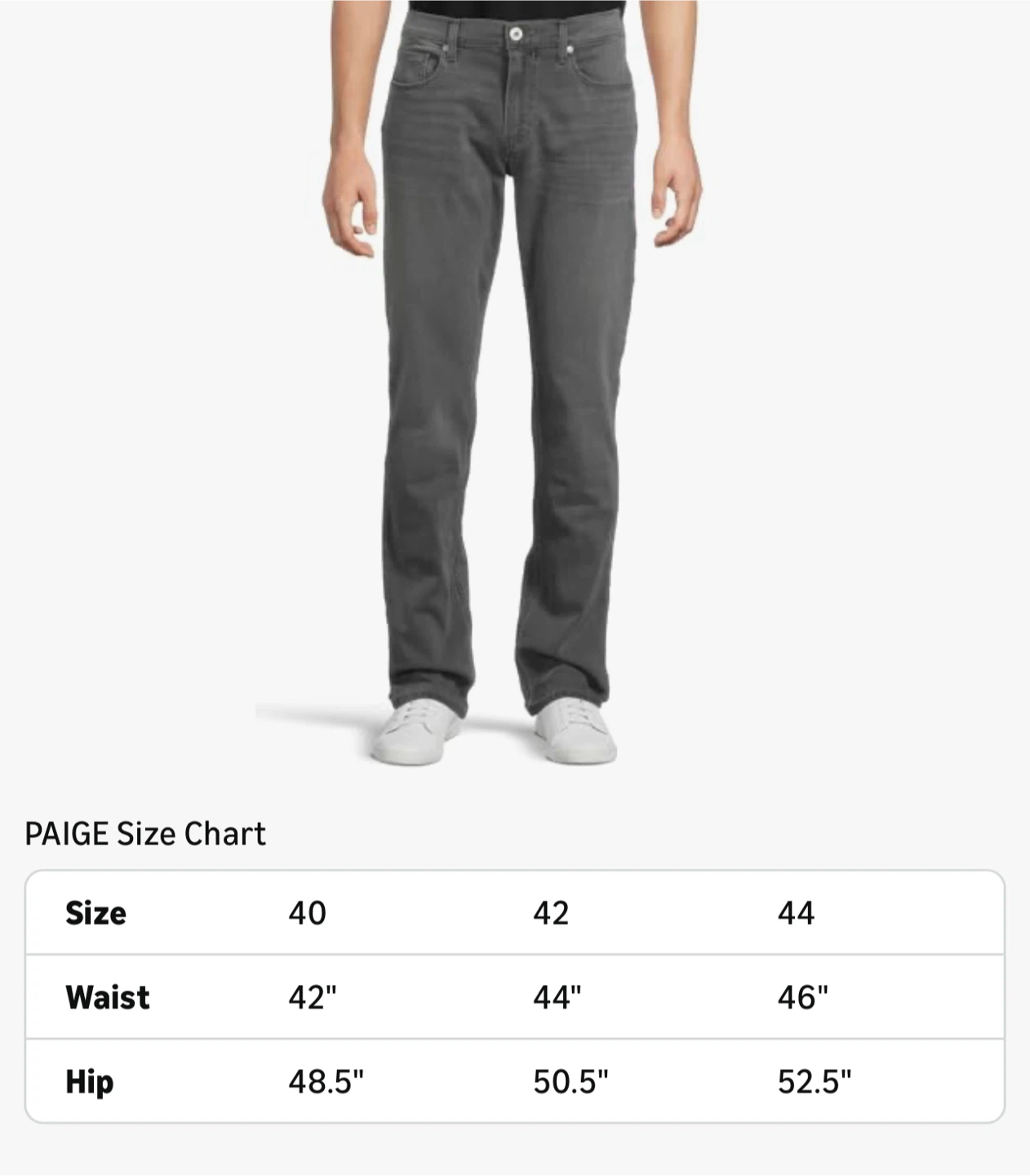 PAIGE Men's Federal Transcend Slim Straight Fit Jean - Greenwald - photo 4