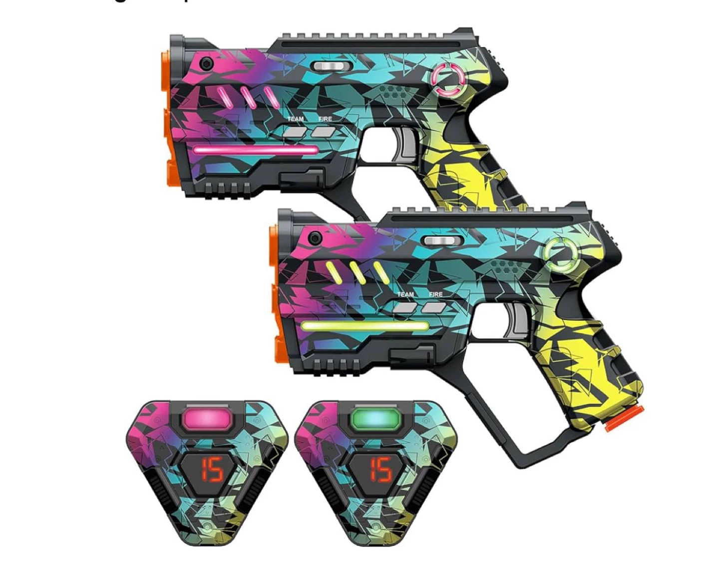 Cyberpunk Tag Laser Tag Set (2 Players)