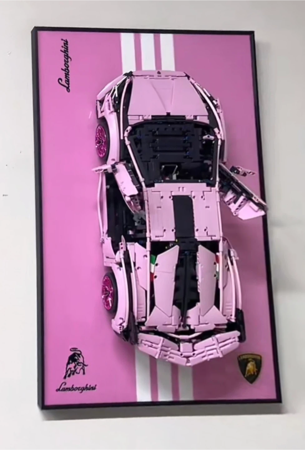 Lamborghini Pink Display Piece