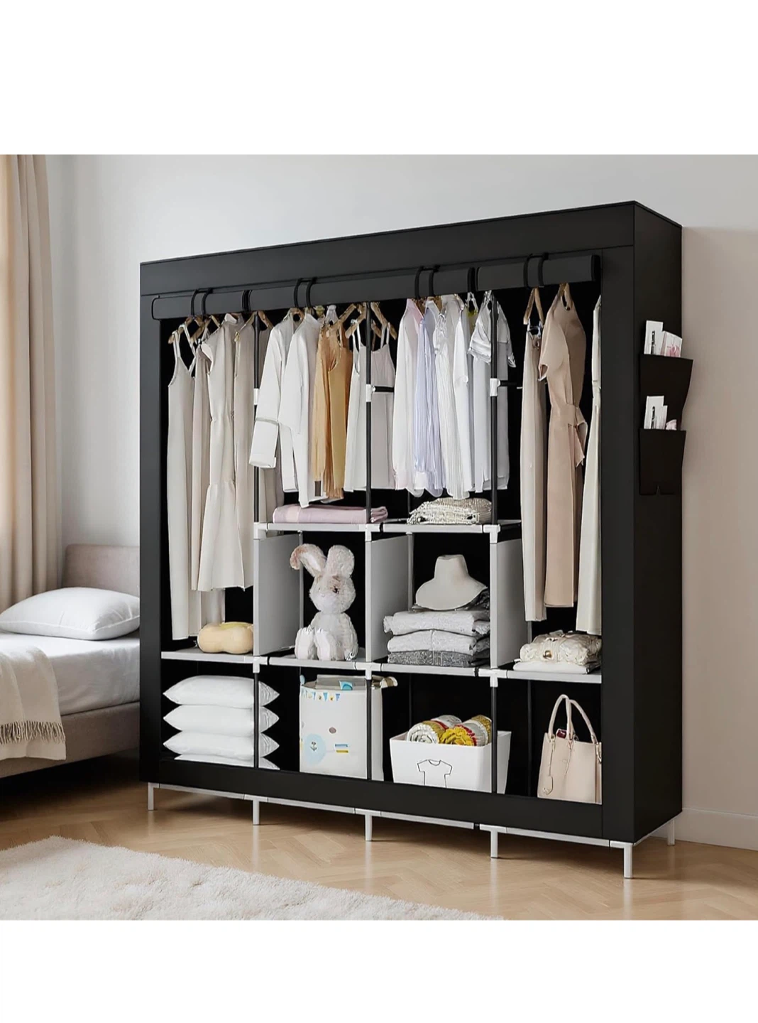 UDEAR Portable Wardrobe Clothes Organizer - photo 2