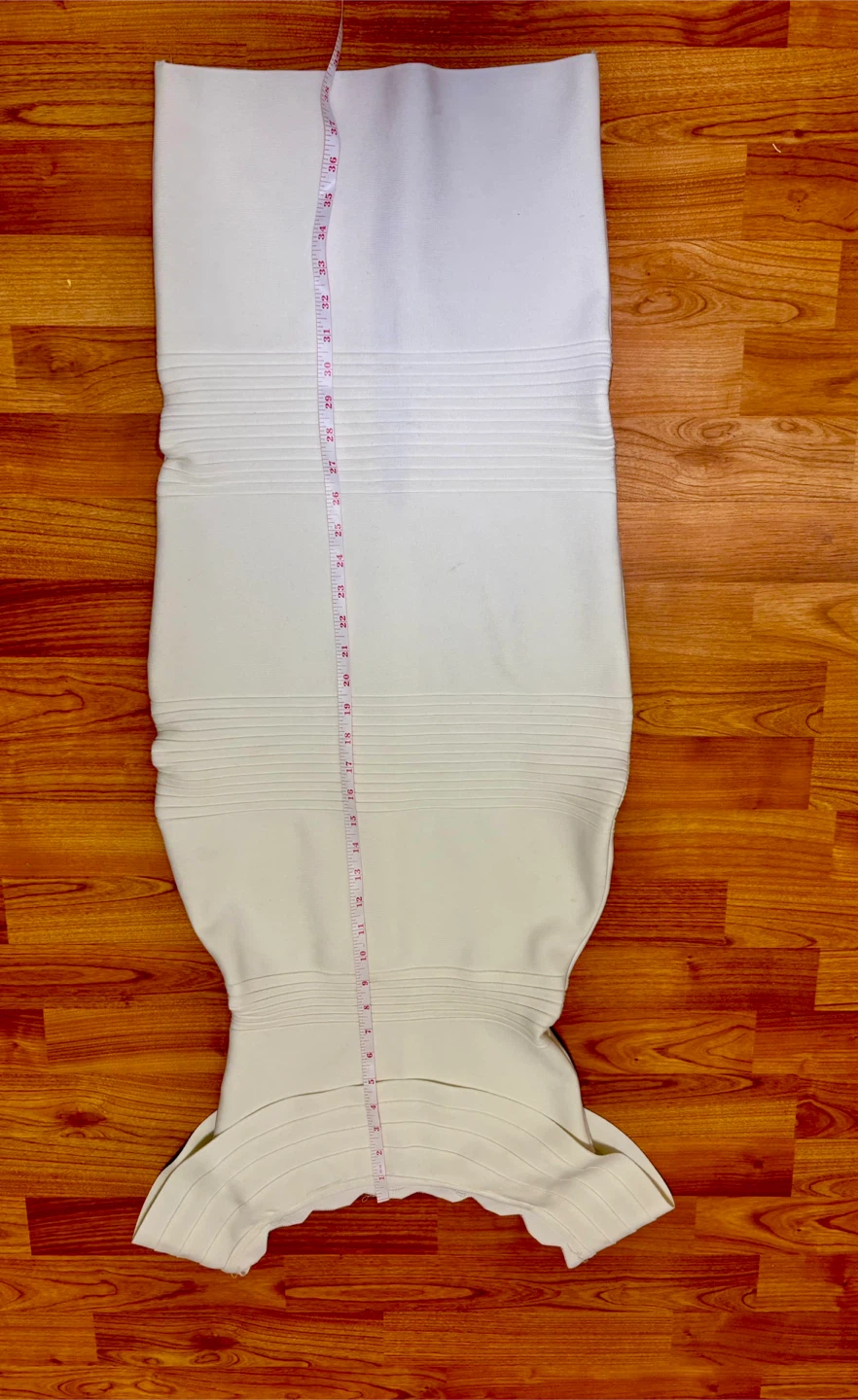 Elegant Classic Off-Shoulder White Bodycon Dress| size M| - photo 2
