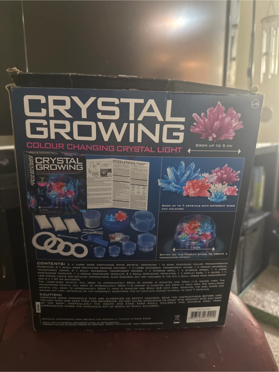 4M Crystal Growing Colour Changing Crystal Light Kit - photo 2