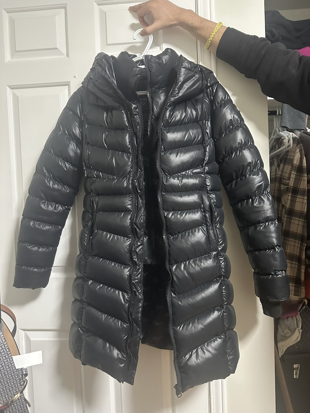 Oxygen Outerwear Black Puffer Winter Jacket