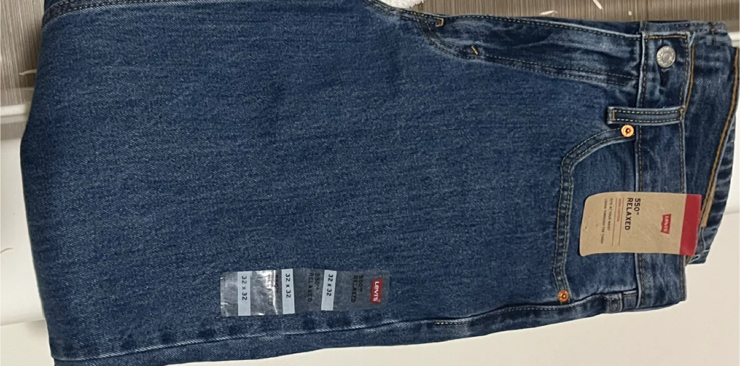 Levi's 550 Relaxed Fit Jeans Men's Size 32x32-Brand New