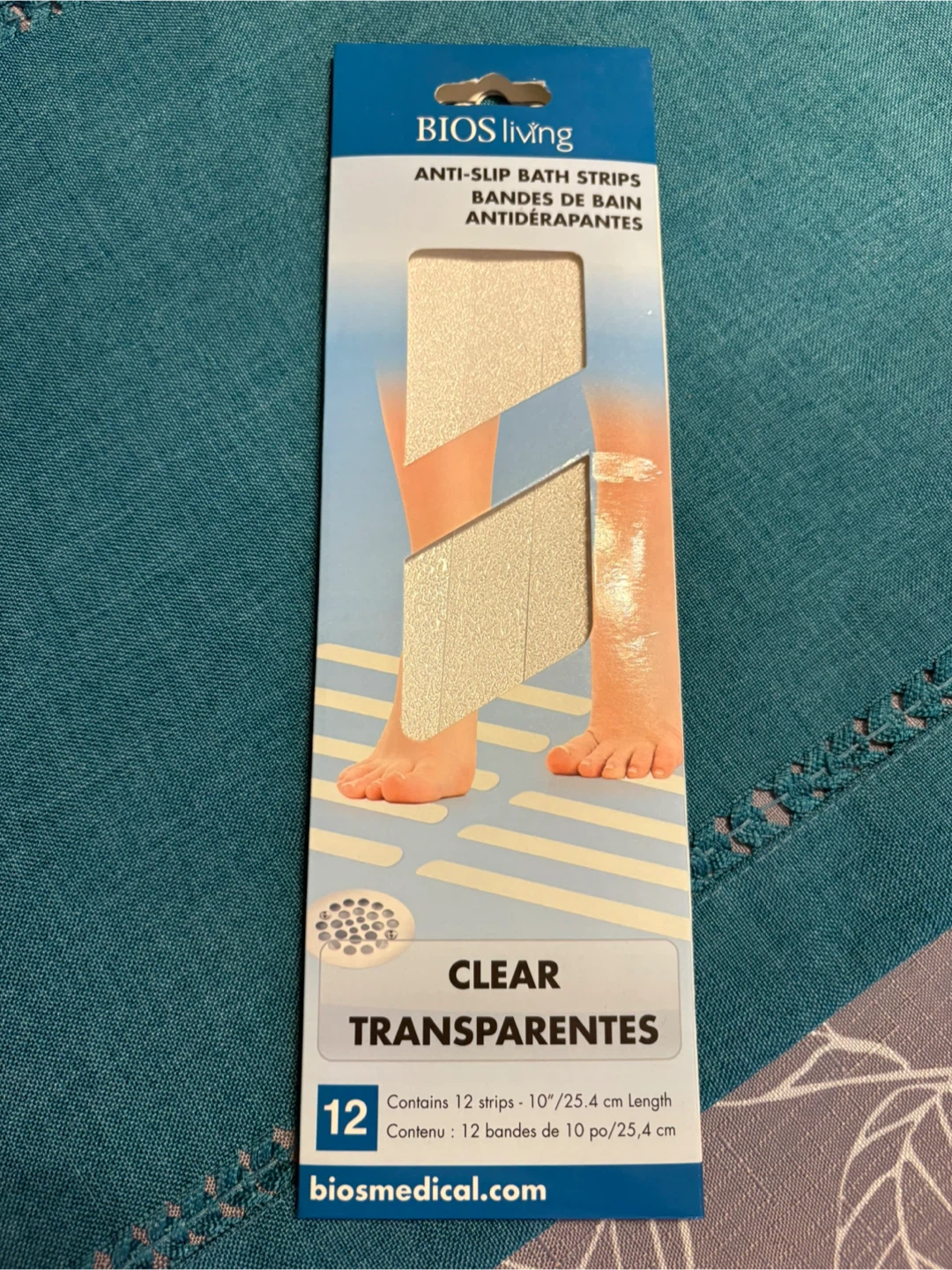 Anti-Slip Bath Strips - Clear