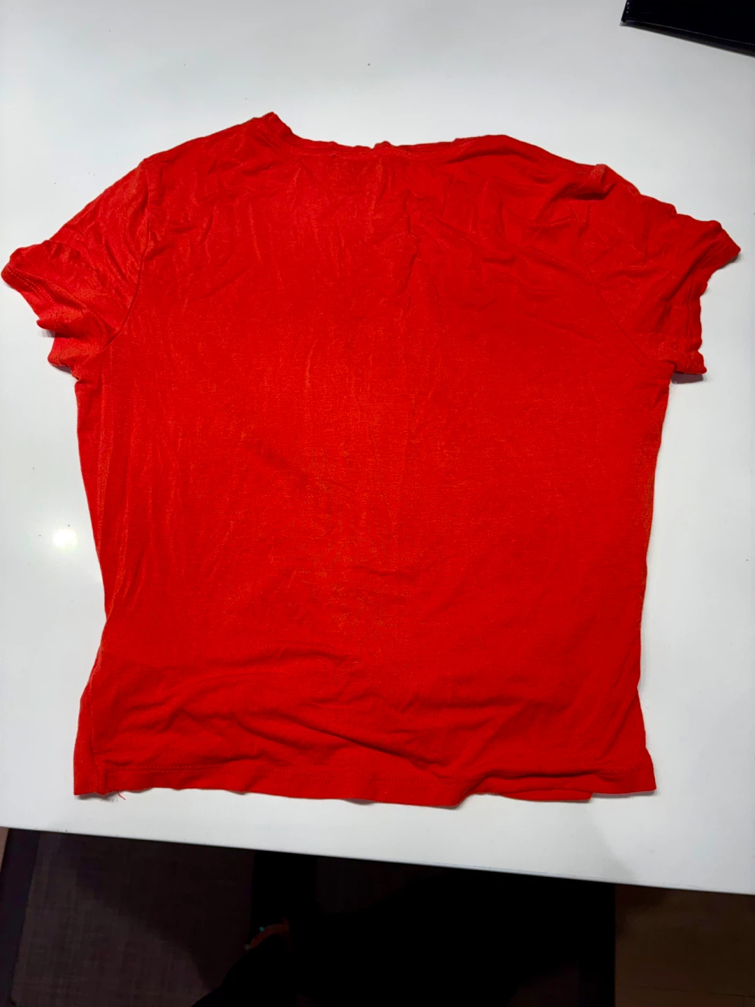 Red Twist Front T-Shirt - photo 2