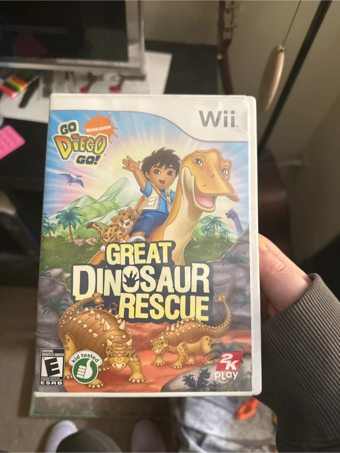 Wii Go Diego Go Great Dinosaur Rescue Video Game - photo 2