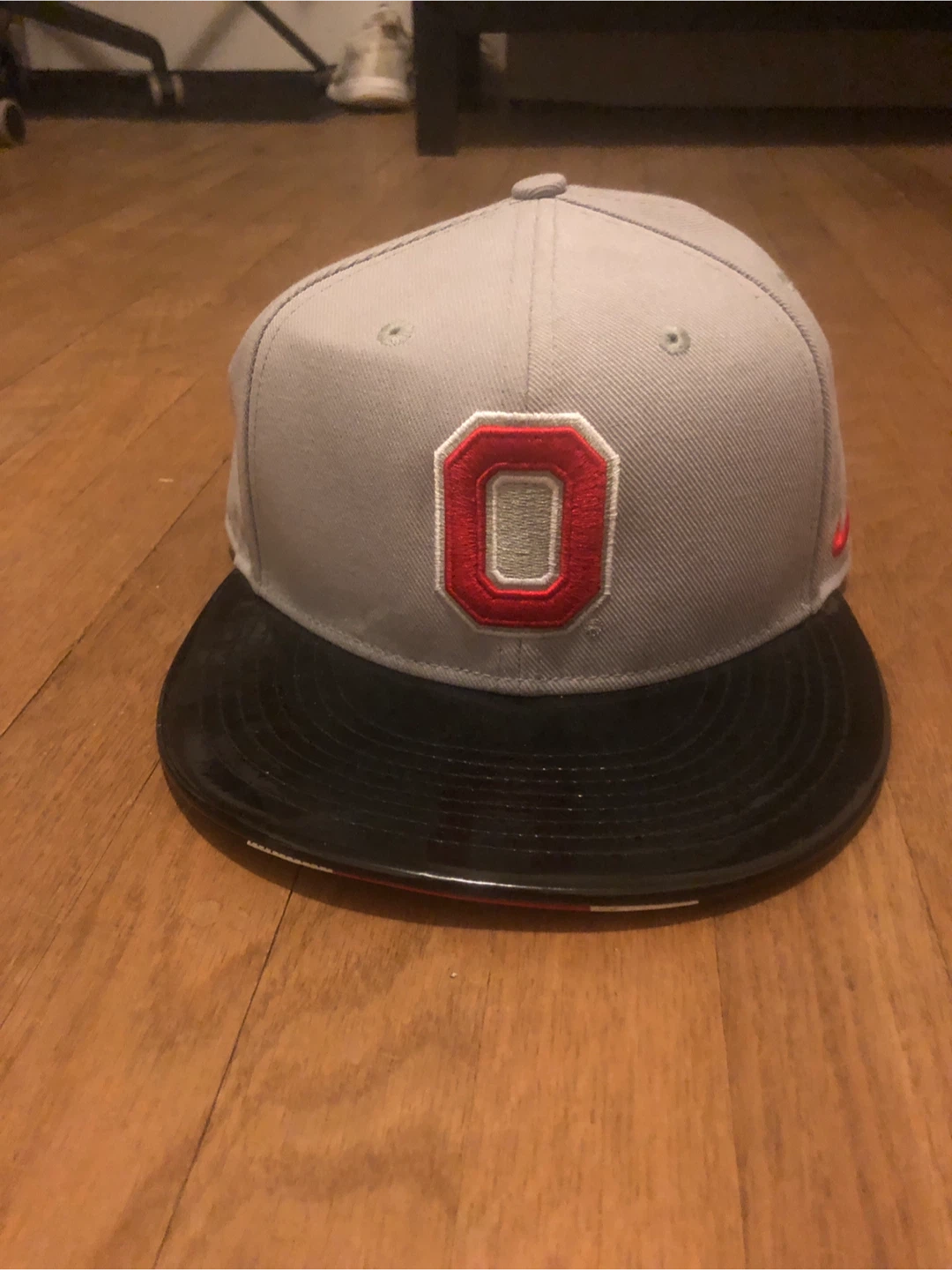 Ohio State true snap back hat buckeye leaves