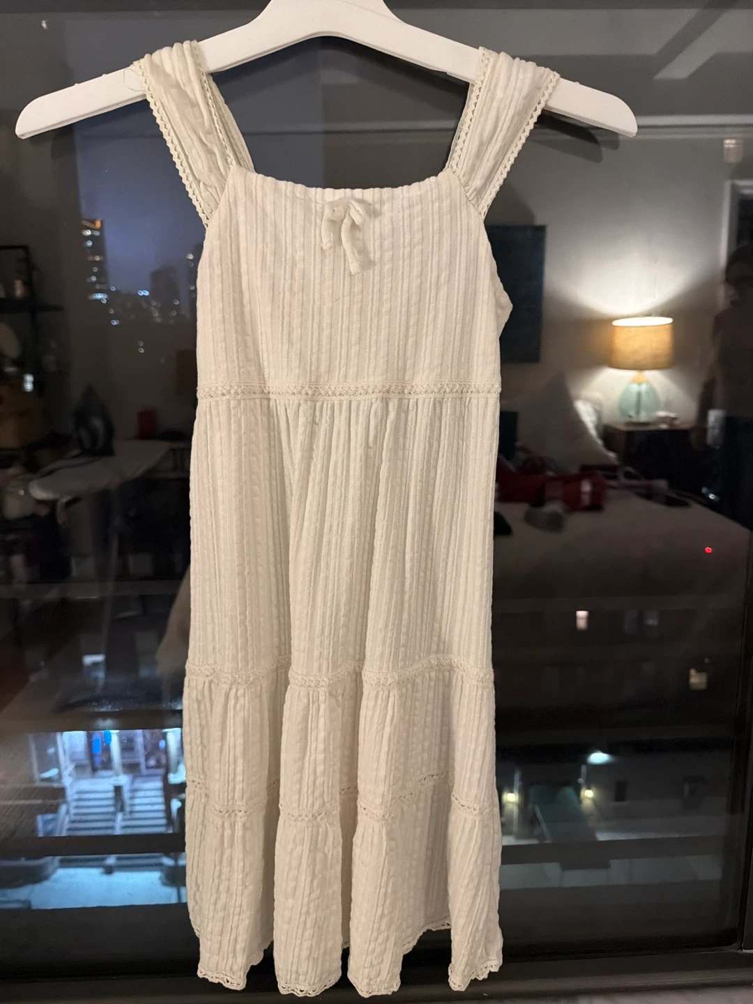 White cute dress