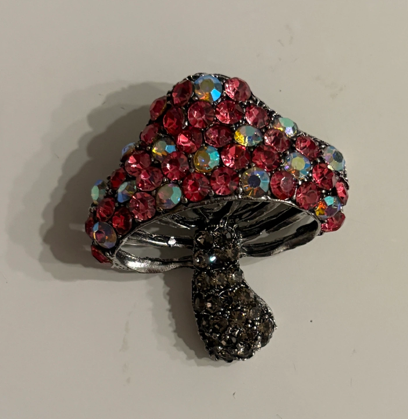 Sparkly Mushroom Brooch Pin! - photo 4