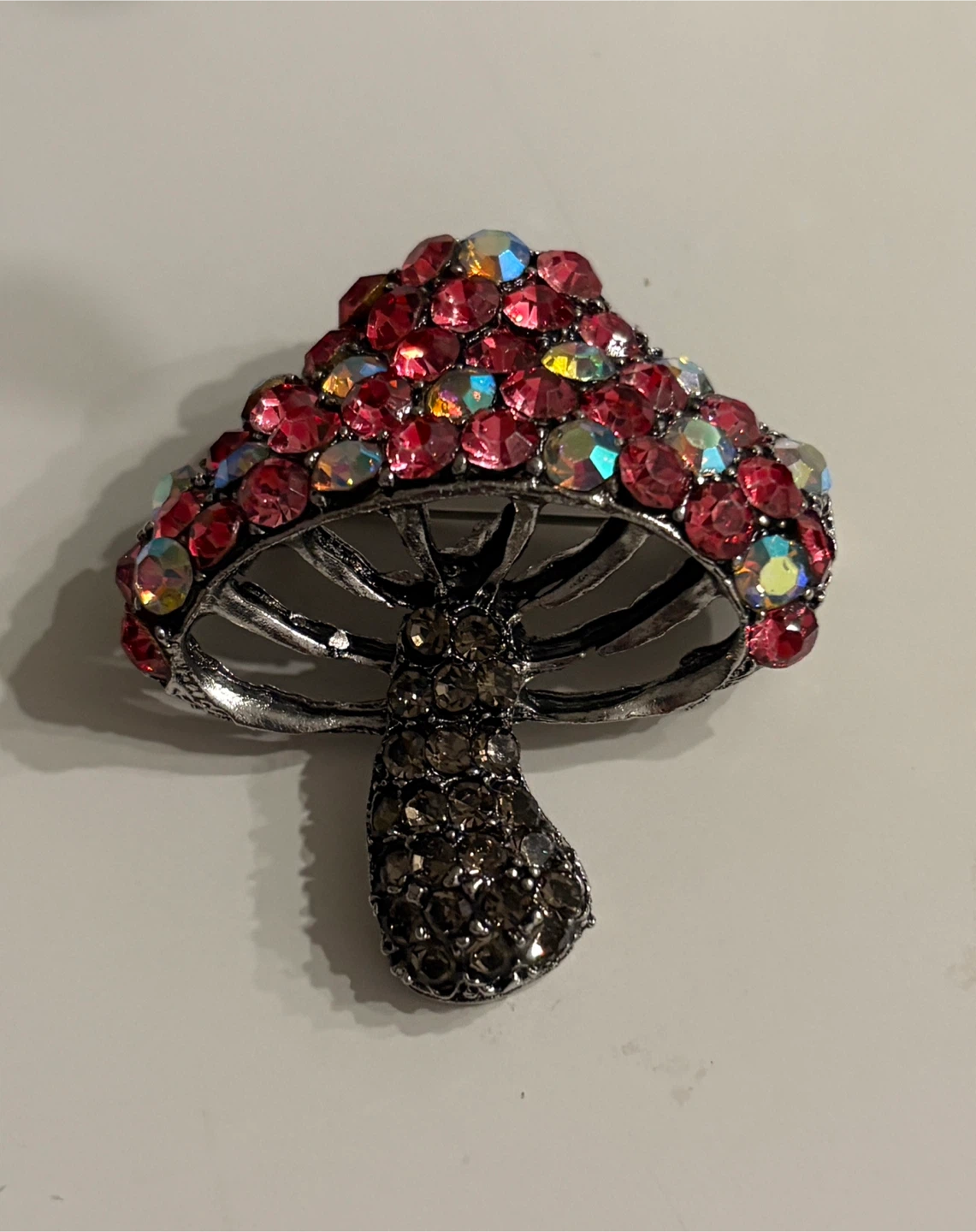 Sparkly Mushroom Brooch Pin! - photo 2