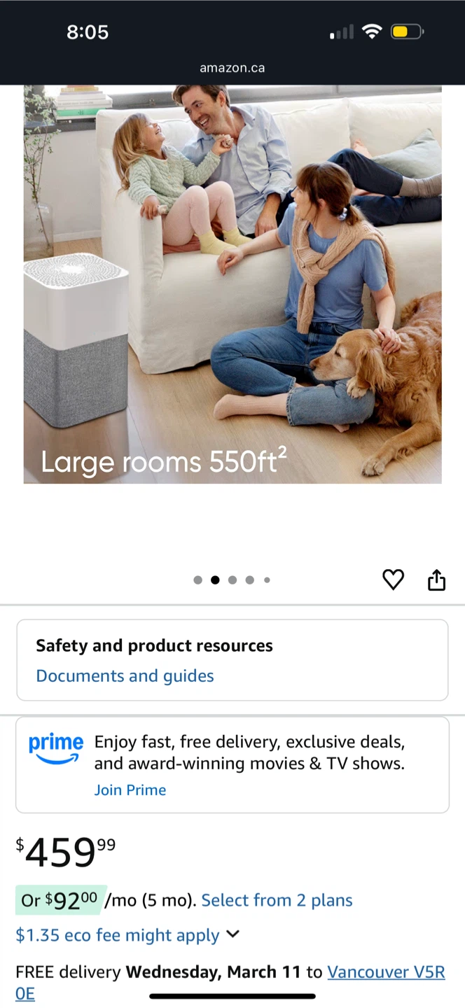 BLUEAIR Air Purifier - photo 3