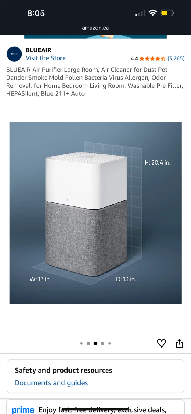 BLUEAIR Air Purifier - photo 4