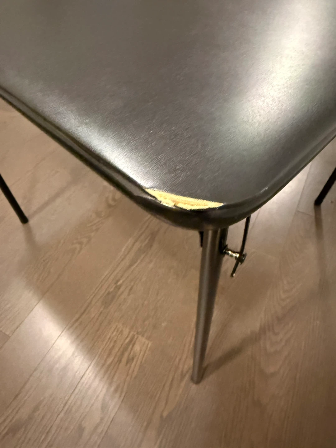Black Folding Board Game Table - photo 5