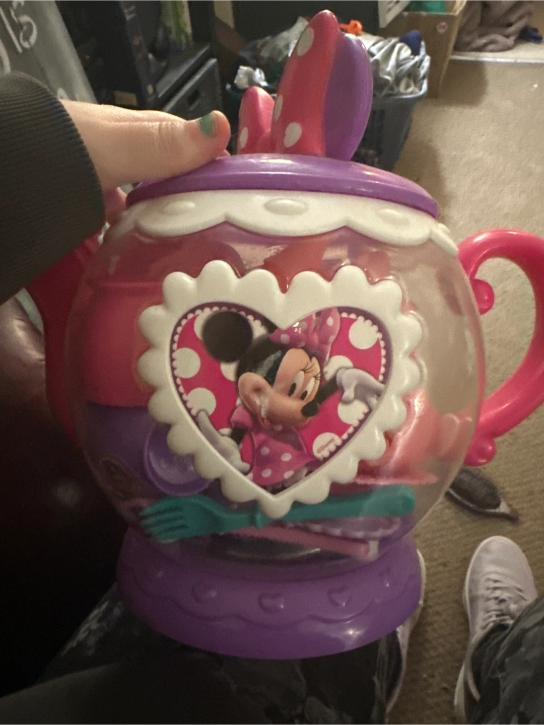 Disney Minnie Mouse Teapot Toy Set