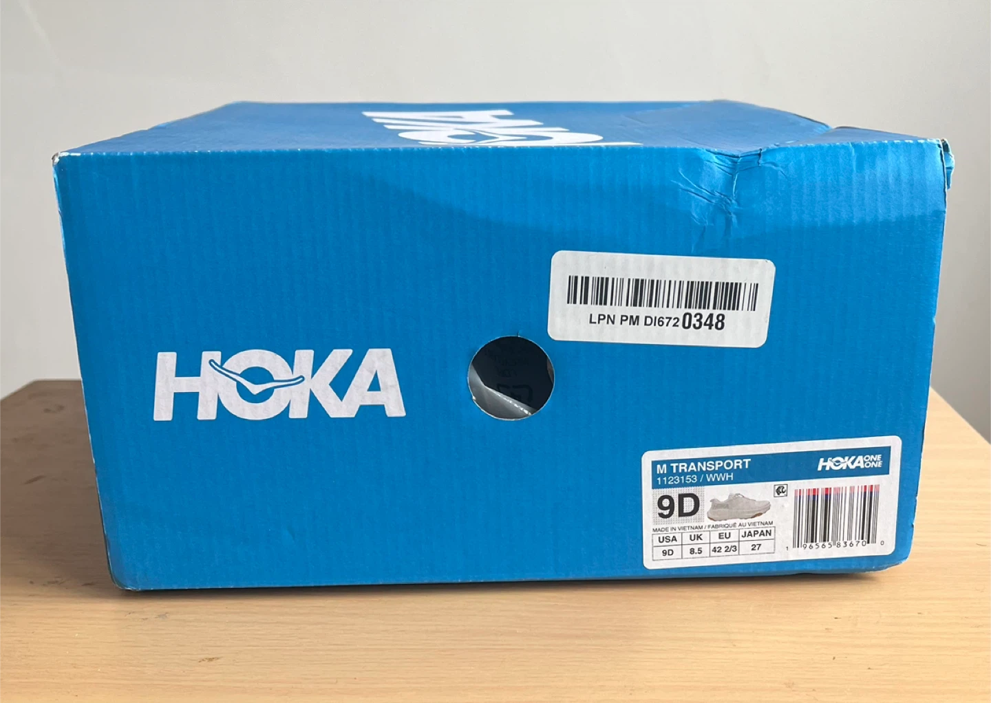 Hoka M Transport Running Shoes White 9D - photo 2