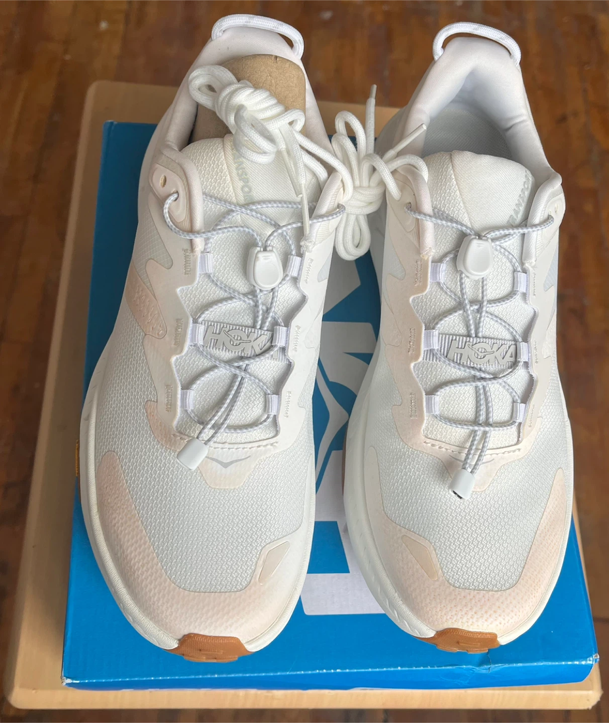 Hoka M Transport Running Shoes White 9D - photo 3