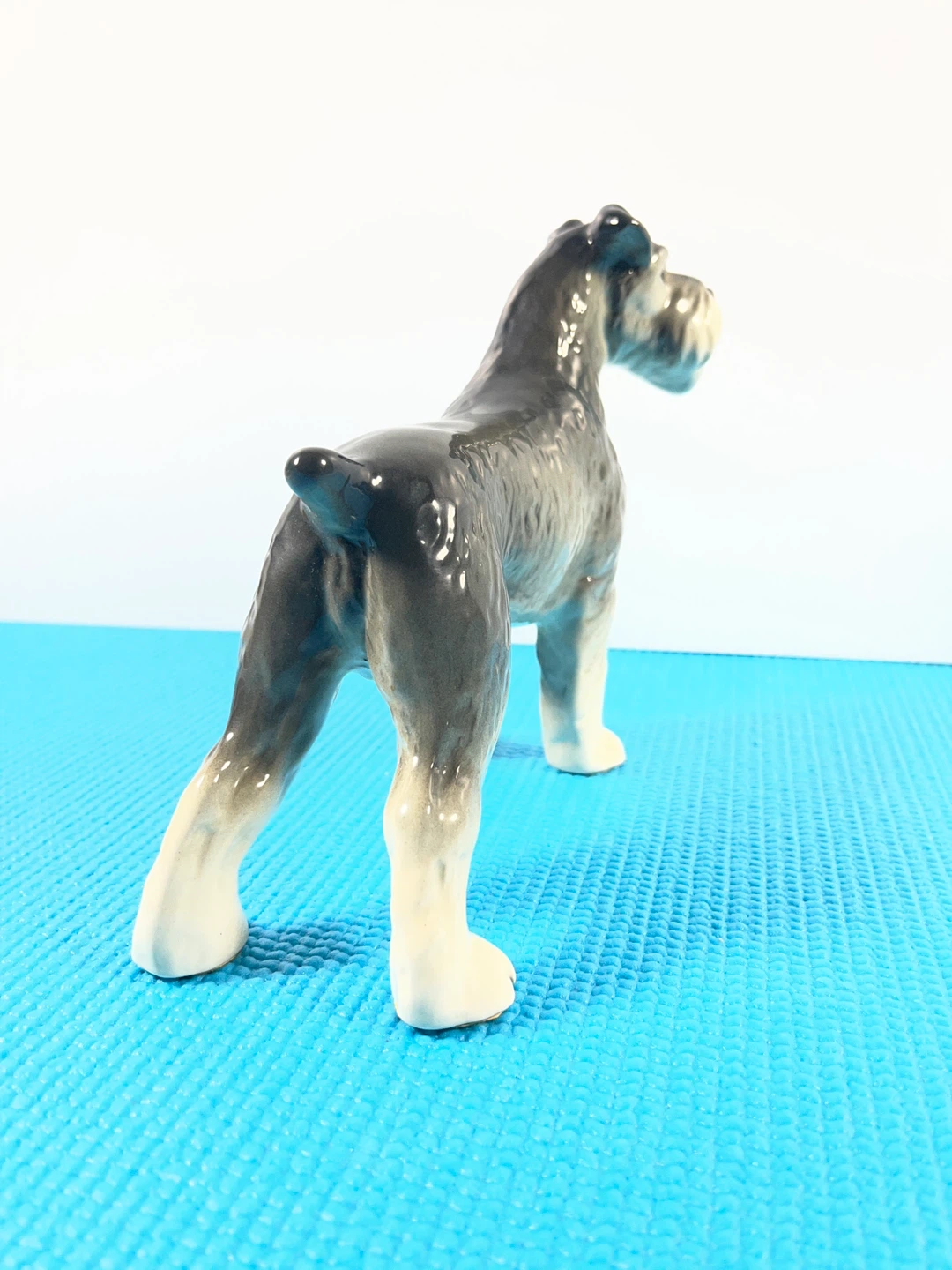 Ceramic Schnauzer Dog Figurine - photo 4