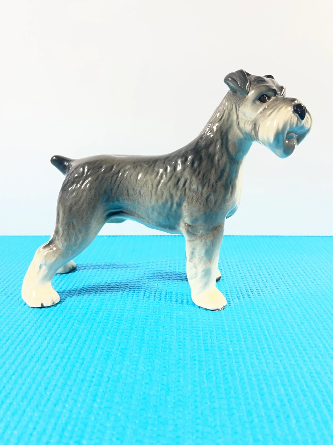 Ceramic Schnauzer Dog Figurine - photo 5