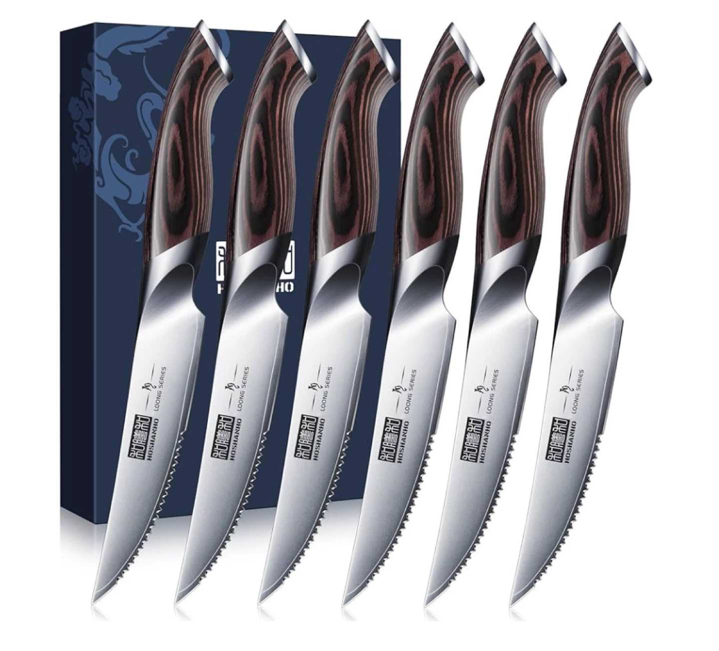HOSHANUO LOONG SERIES Steak Knives (Set of 6)