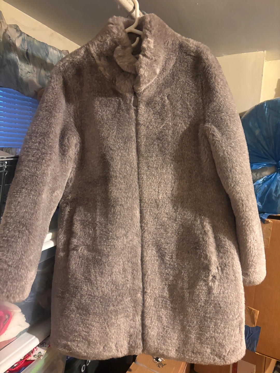 Calvin Klein Faux Fur Coat - photo 2