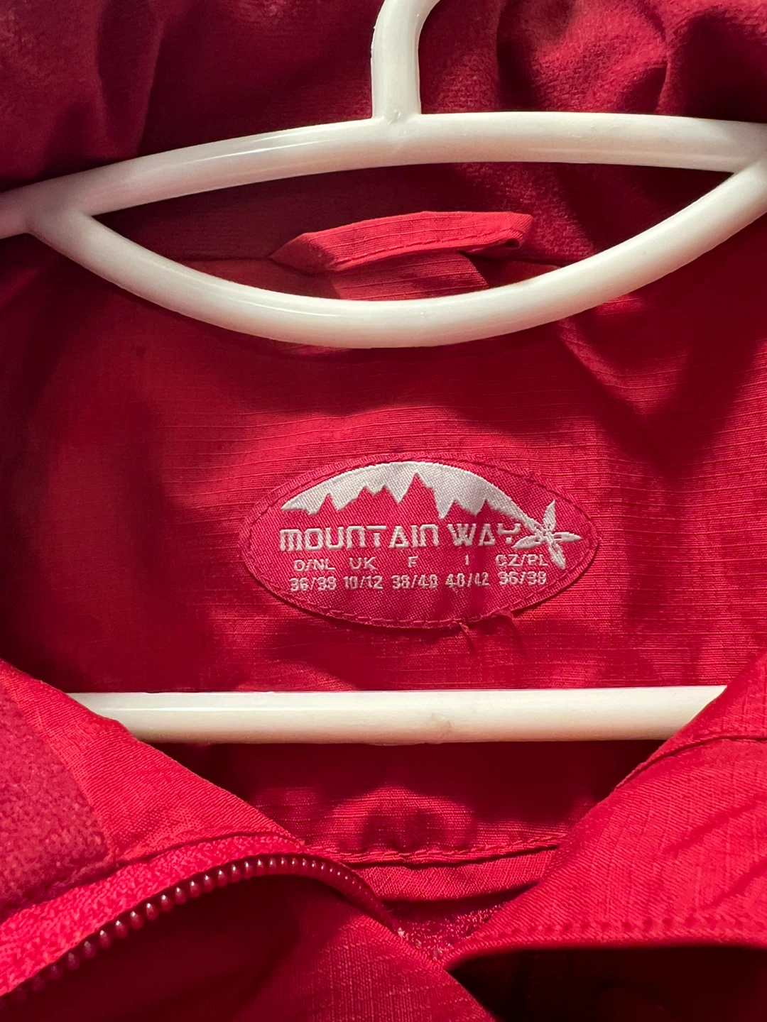 Mountain Way Red Waterproof Jacket (Size 10 - 12) - photo 3