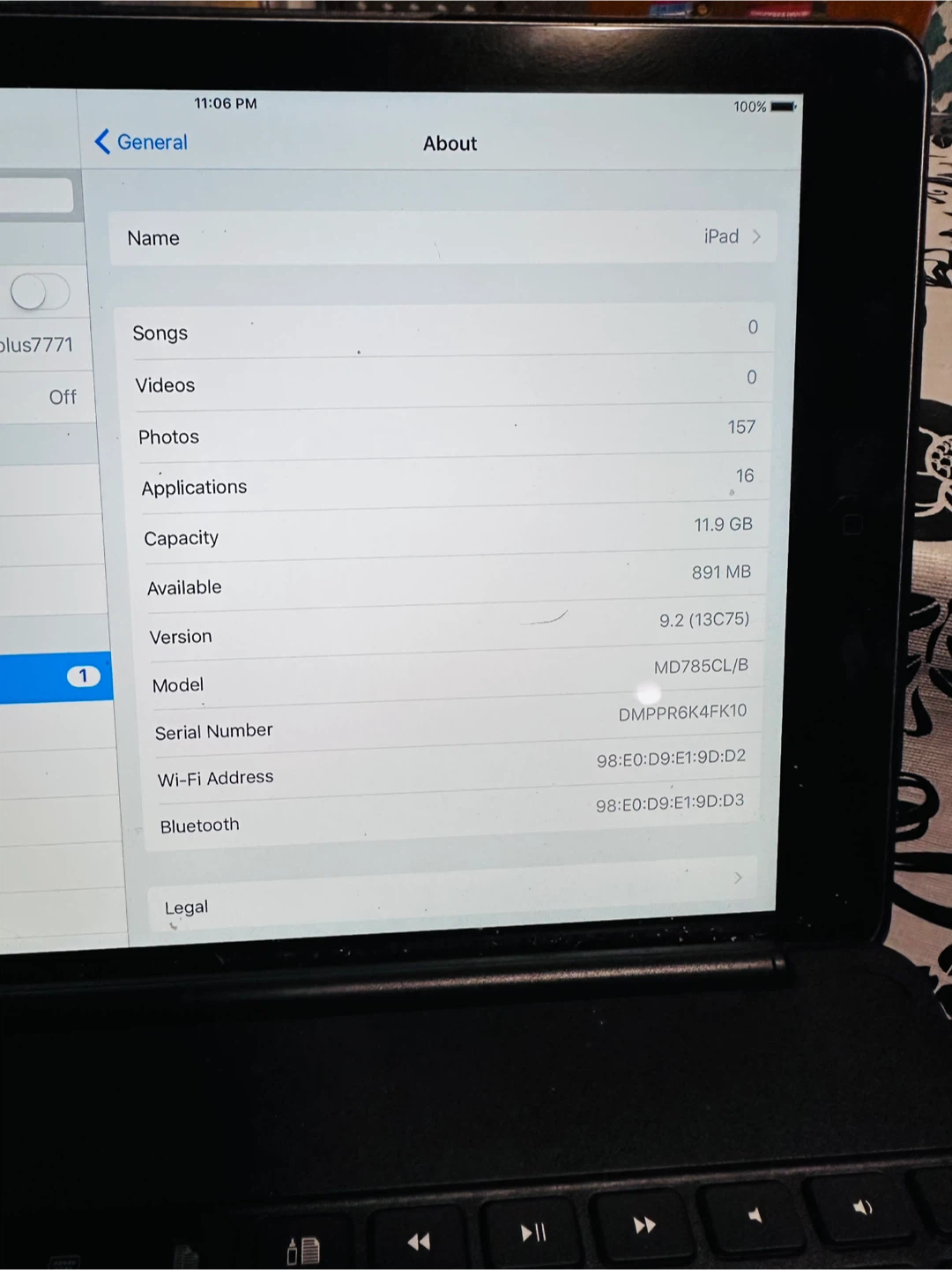 Apple iPad with Keyboard Case - photo 2