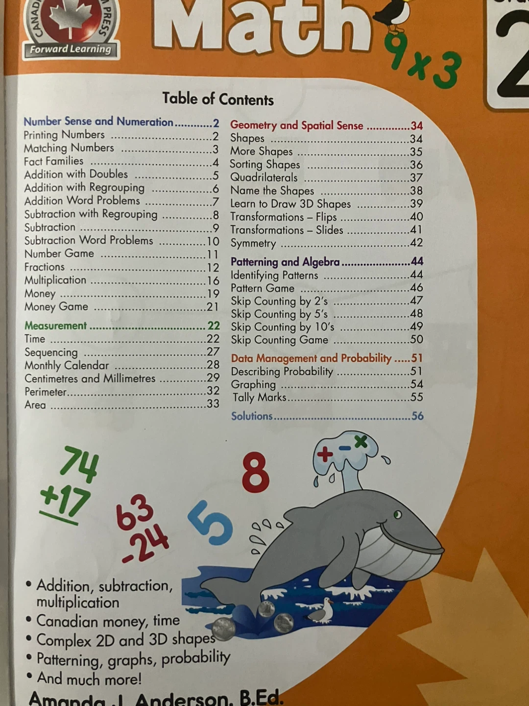 Grade 2 Learning Essentials Math, Reading, Writing Books - photo 2