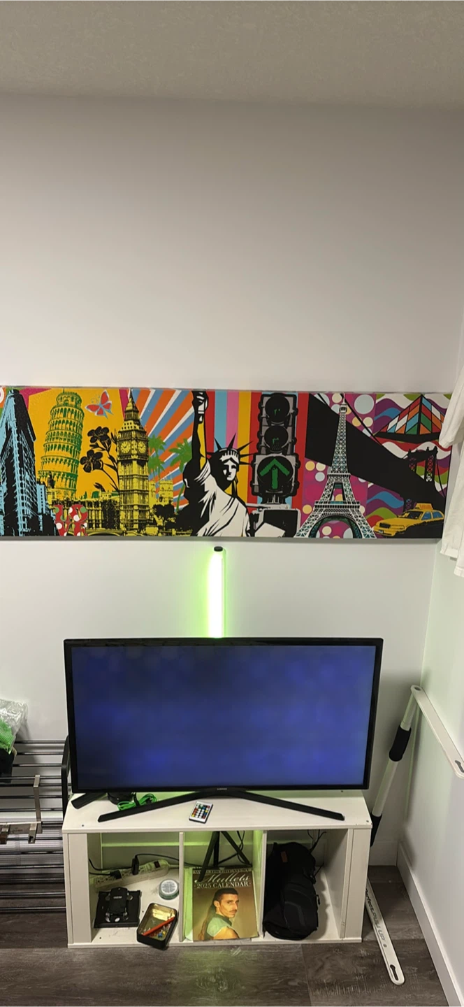 Pop art canvas