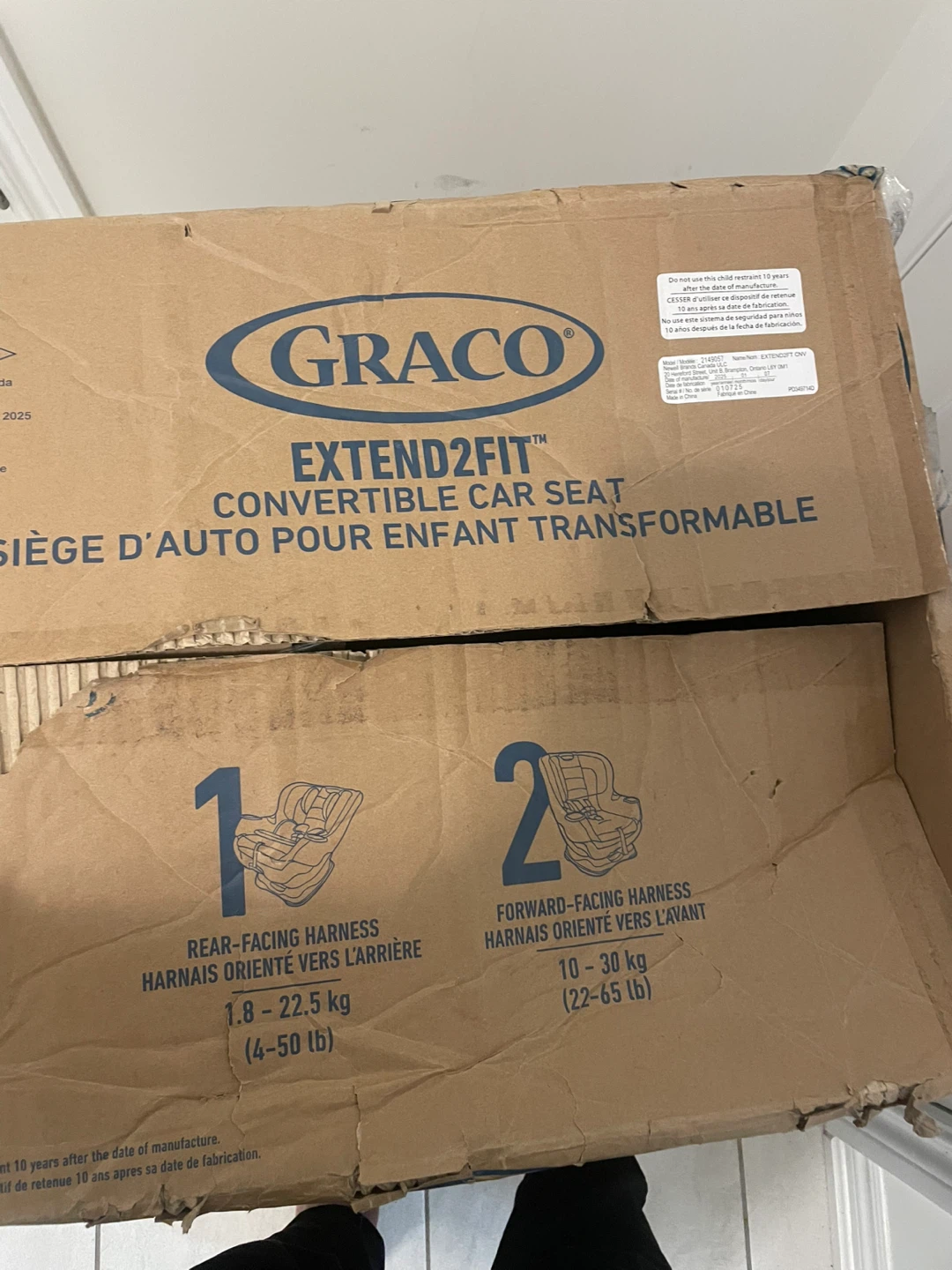 Graco Extend2Fit Convertible Car Seat - photo 2
