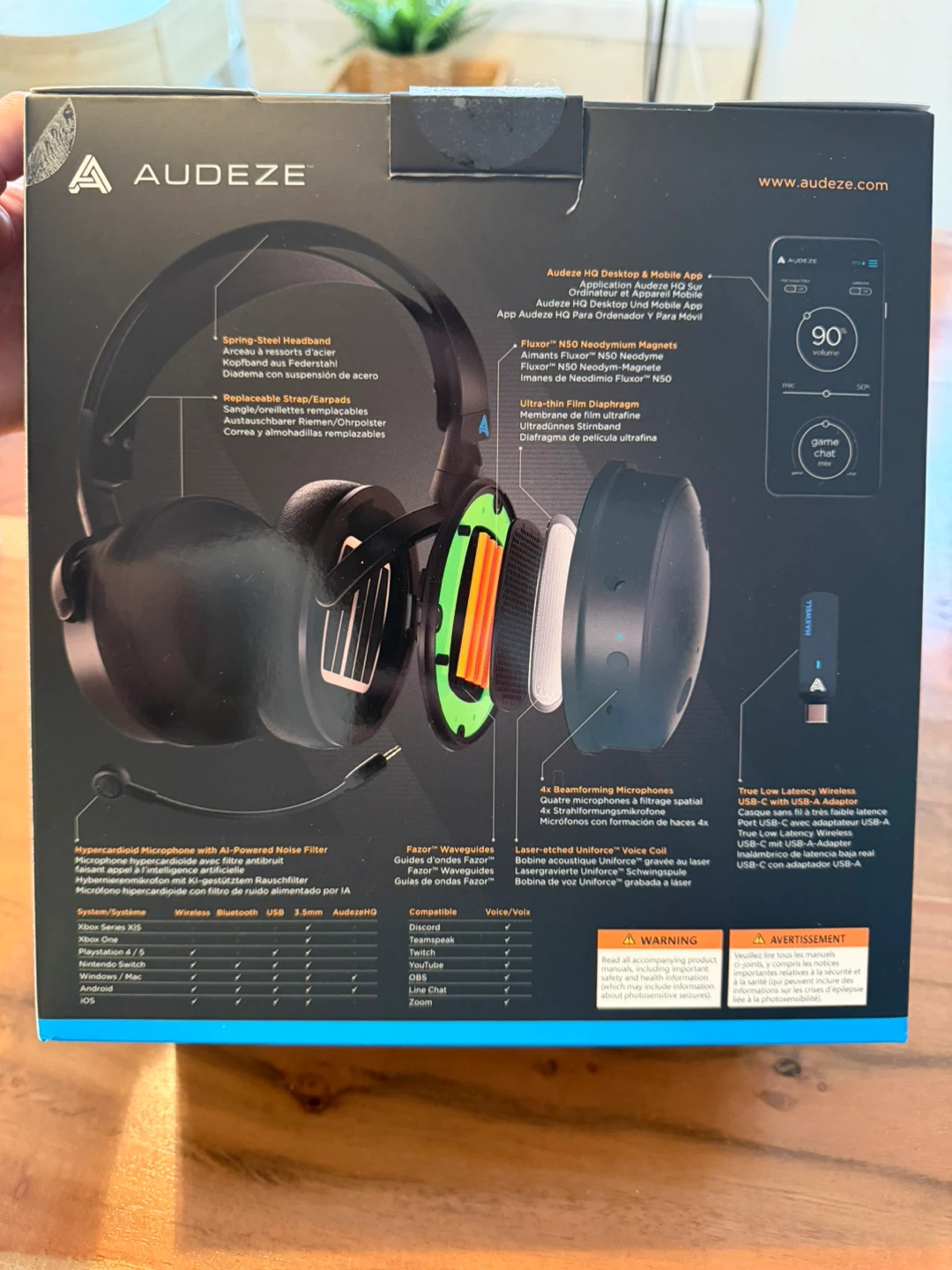 Audeze Maxwell Wireless Headset (PlayStation version) - photo 2