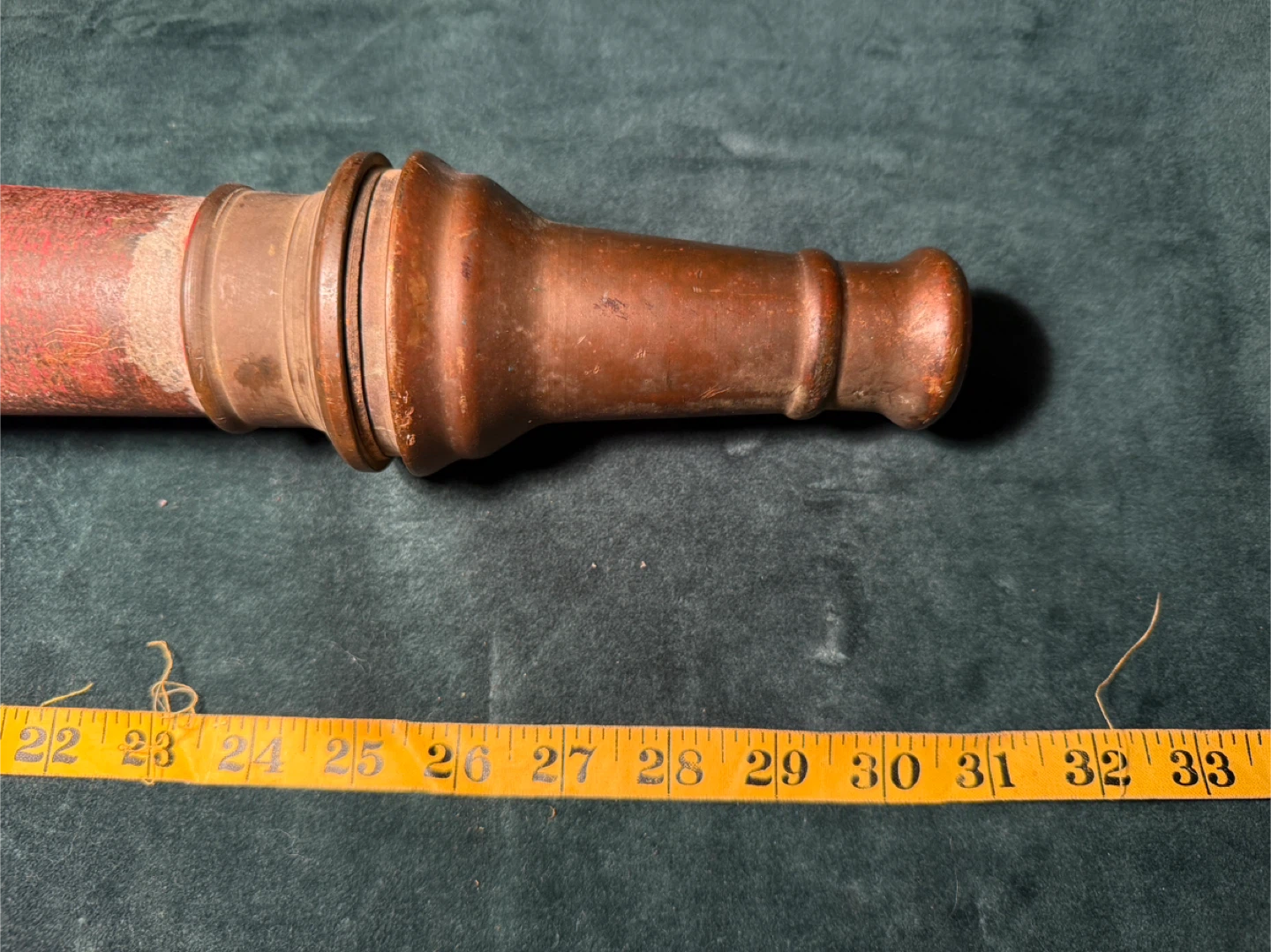 Vintage 1958 Brass Fire Hose Nozzle - photo 5