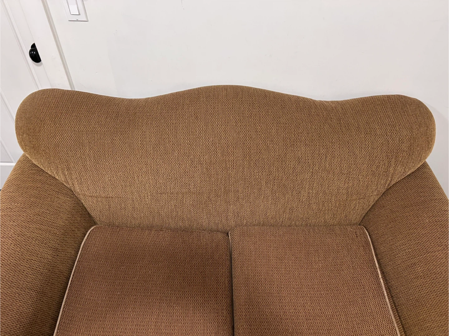 Brown Loveseat Sofa - photo 3