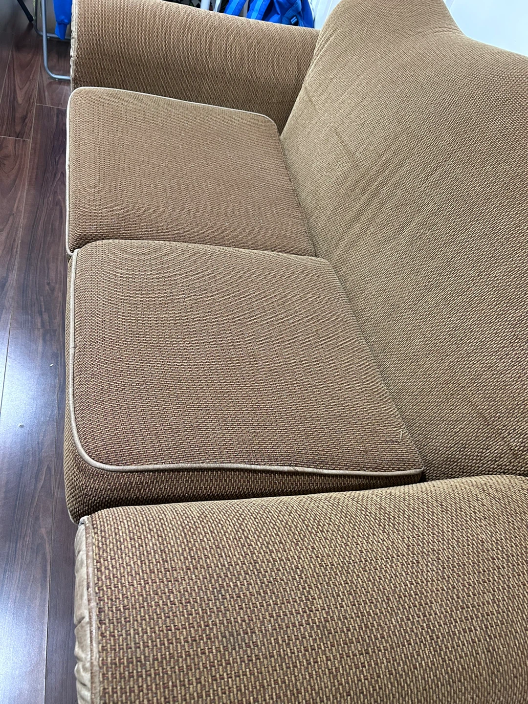 Brown Loveseat Sofa - photo 4