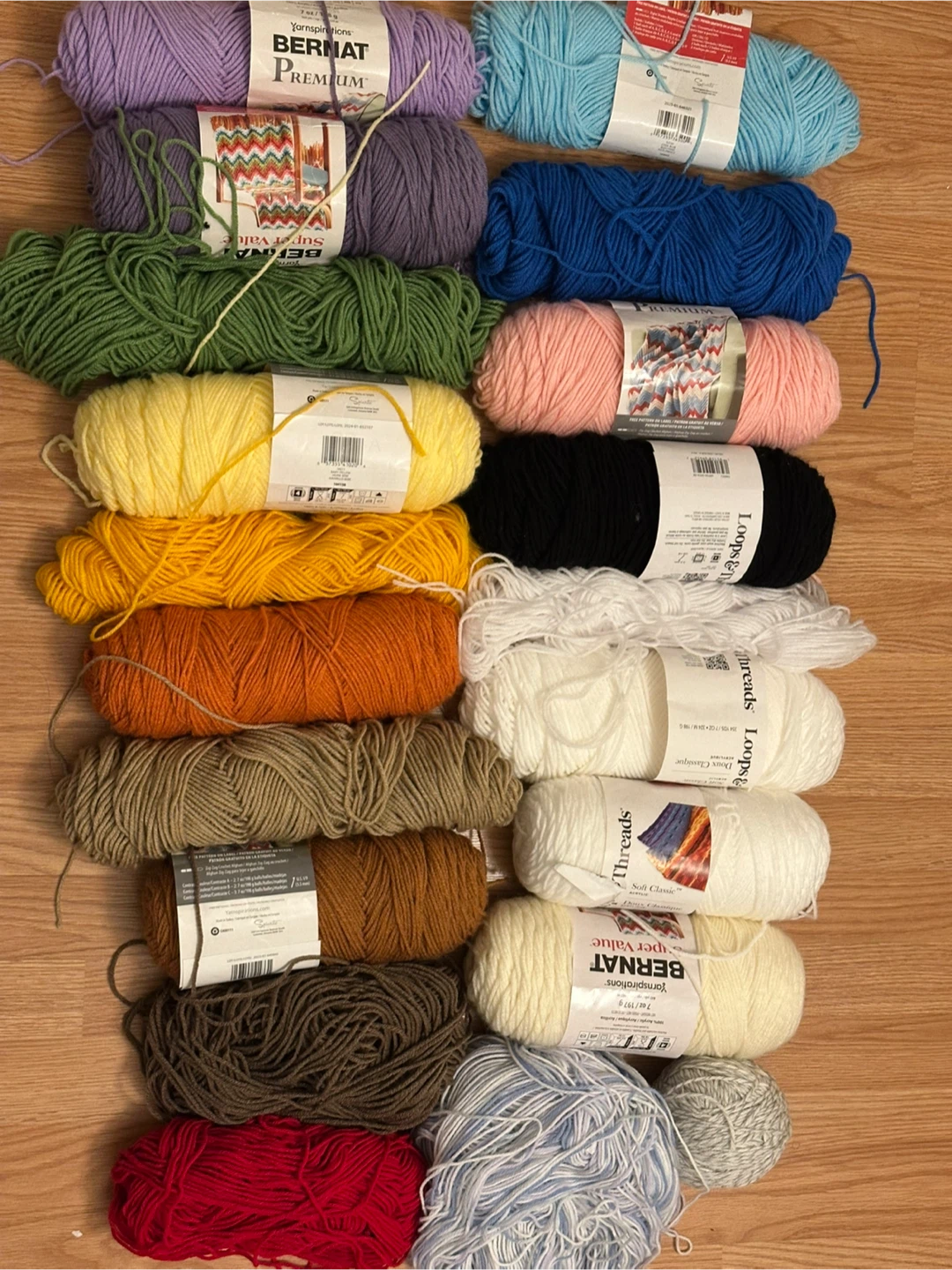 Acrylic Yarn for sale - Used, Good Condition