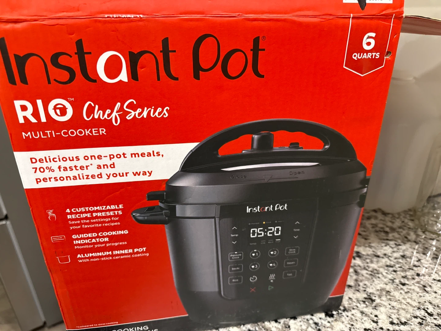 Instant Pot RIO Chef Series 6 Quart Multi-Cooker - photo 2