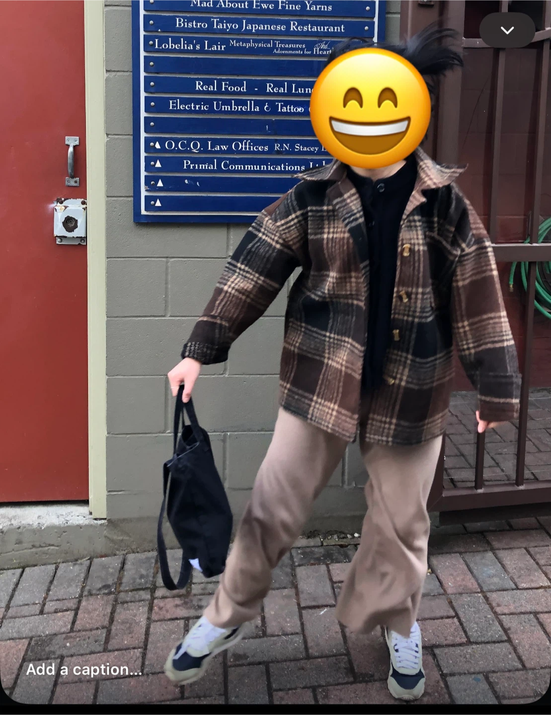 Little Mountain Vancouver Plaid Shacket Size M