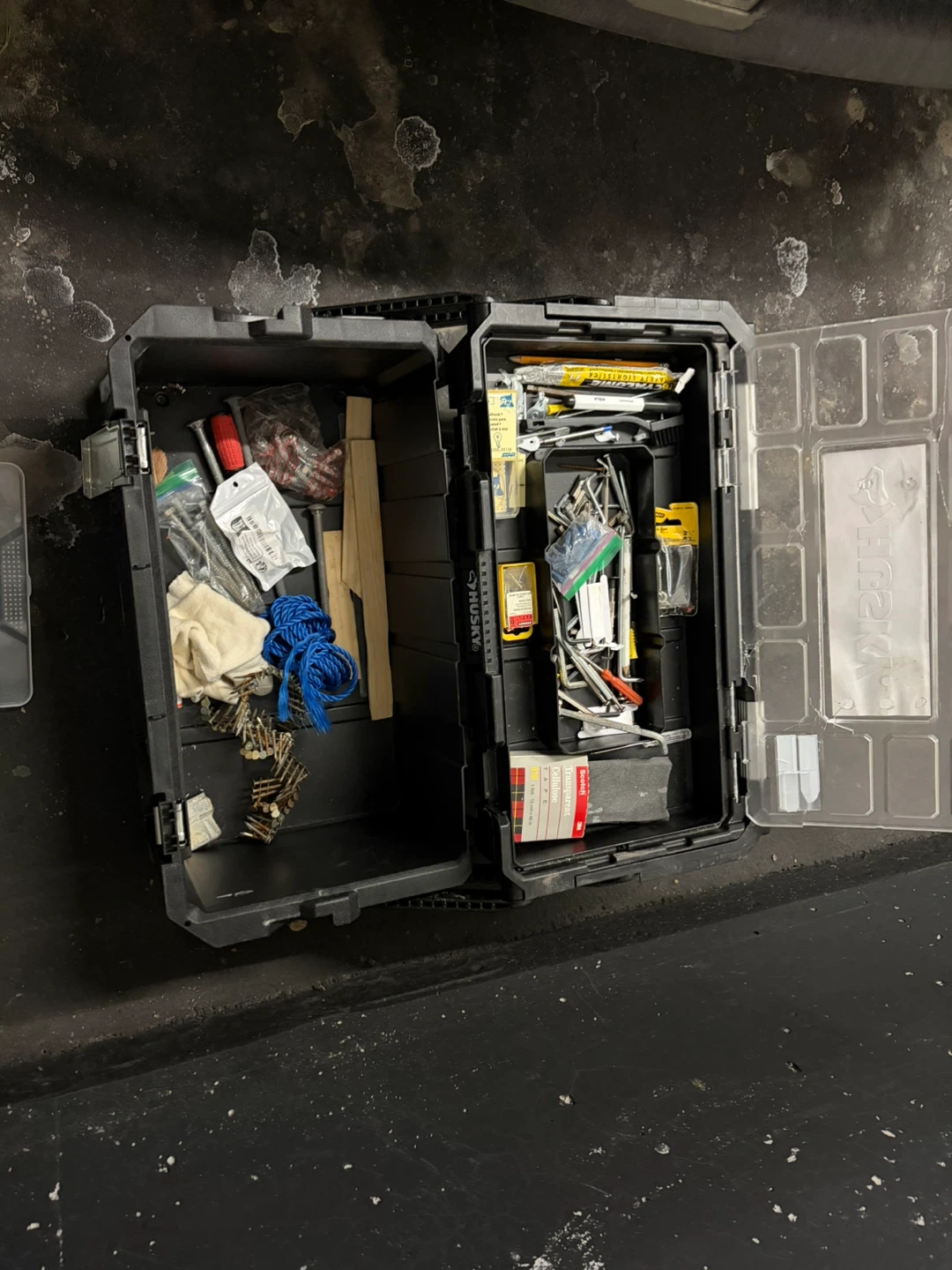 Husky Tool Box with Assorted Tools and Hardware - photo 2