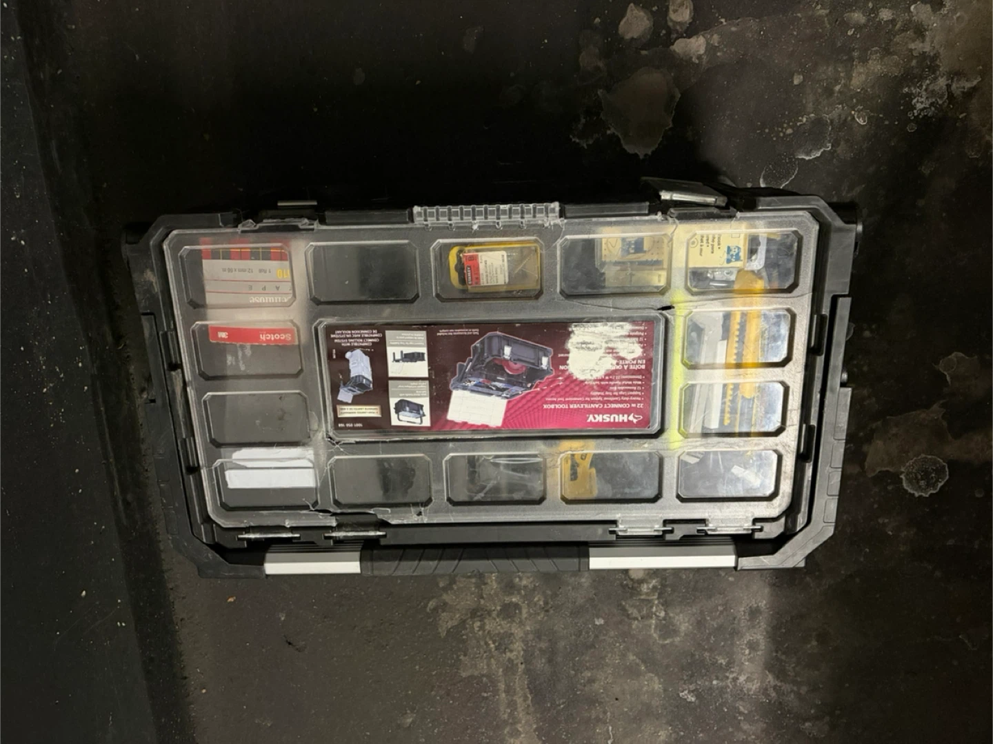 Husky Tool Box with Assorted Tools and Hardware - photo 3