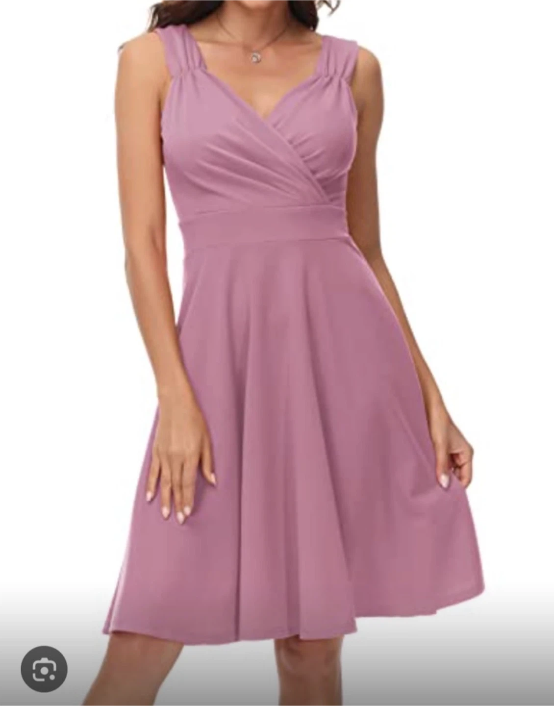 NEW! GRACE KARIN Women's Sleeveless V-Neck Wrap Dress - photo 2