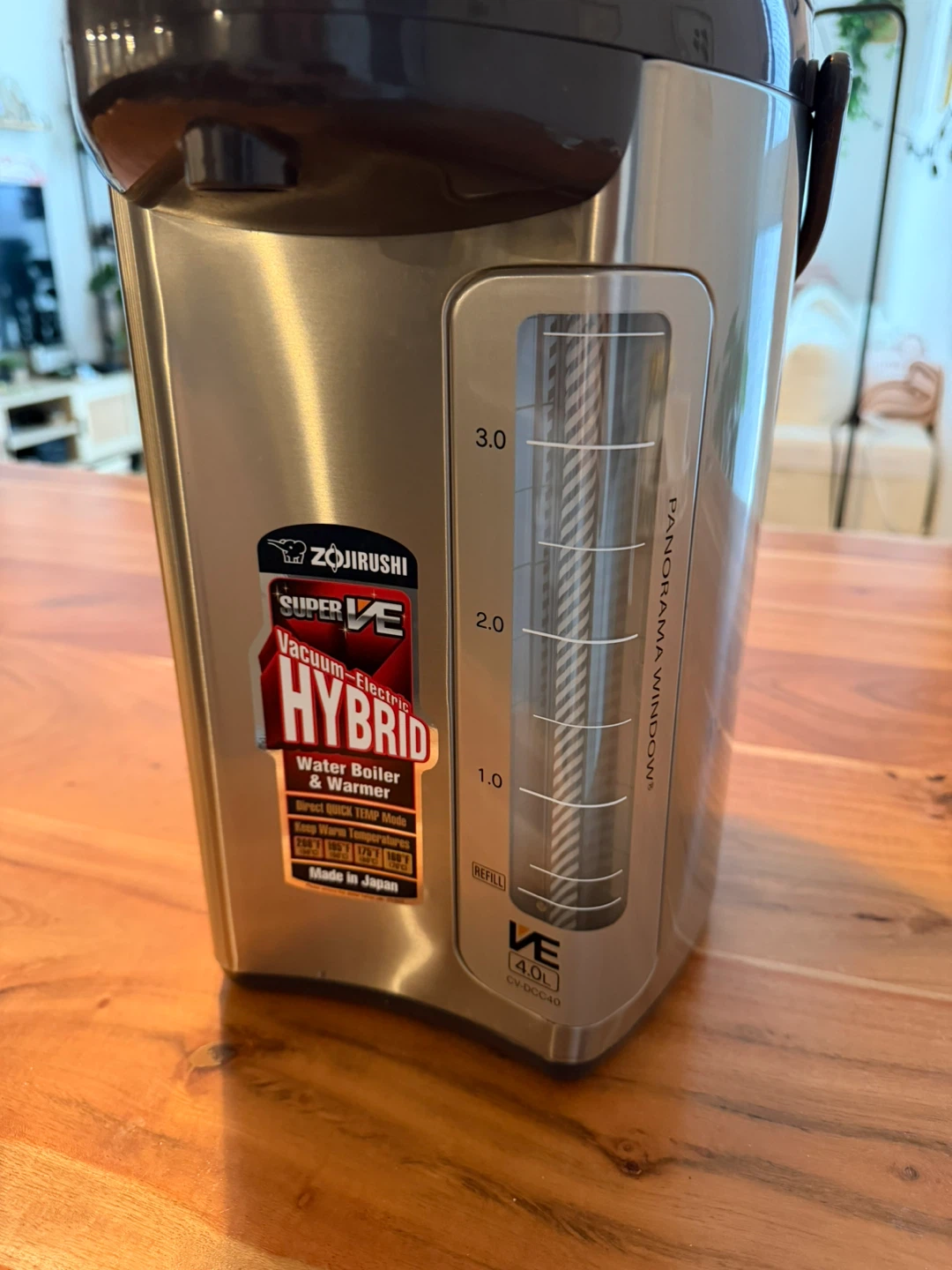 Zojirushi Super VE Hybrid Water Boiler & Warmer 4.0L - photo 2