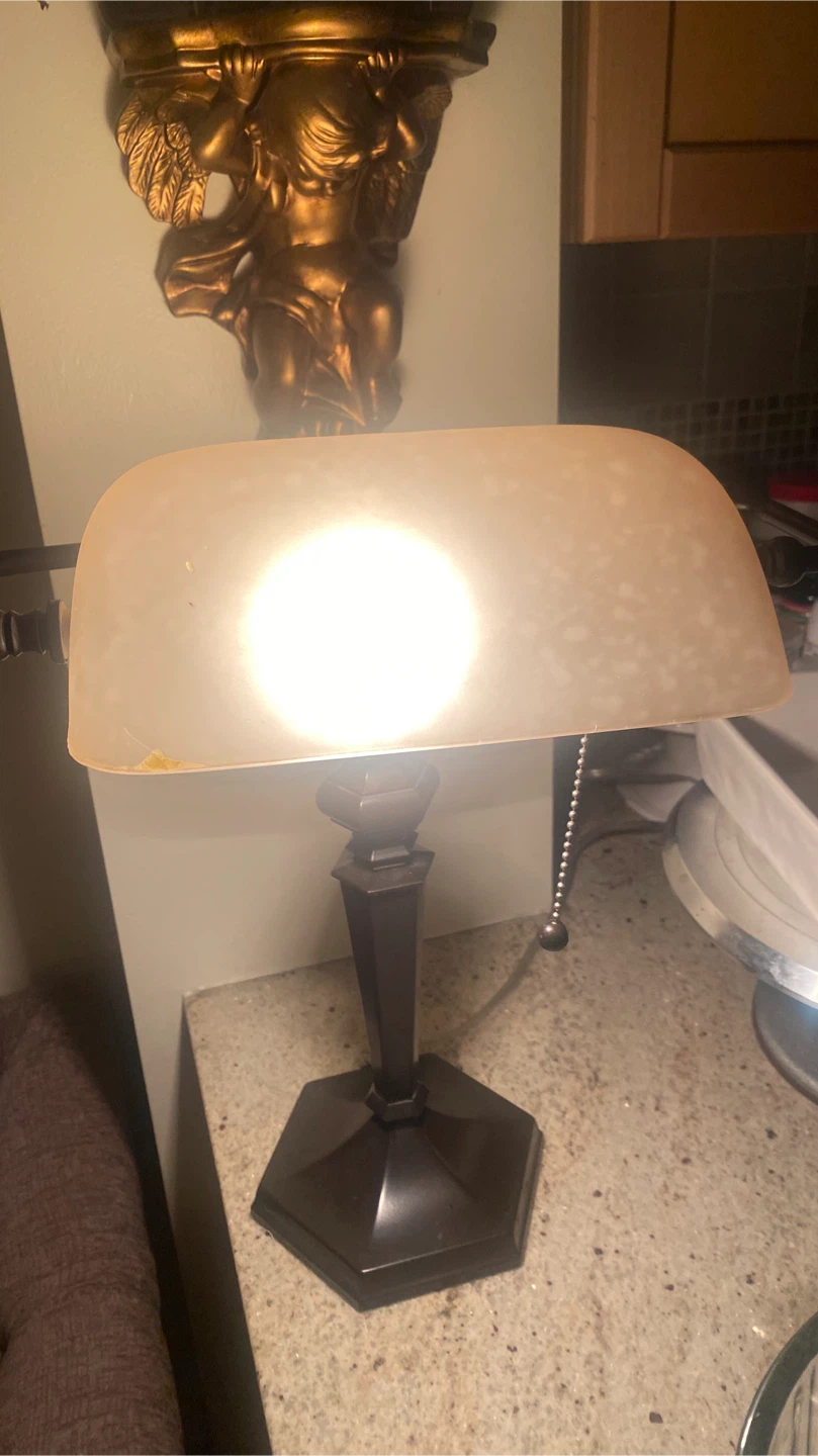 Desk Lamp with Frosted Shade - photo 4