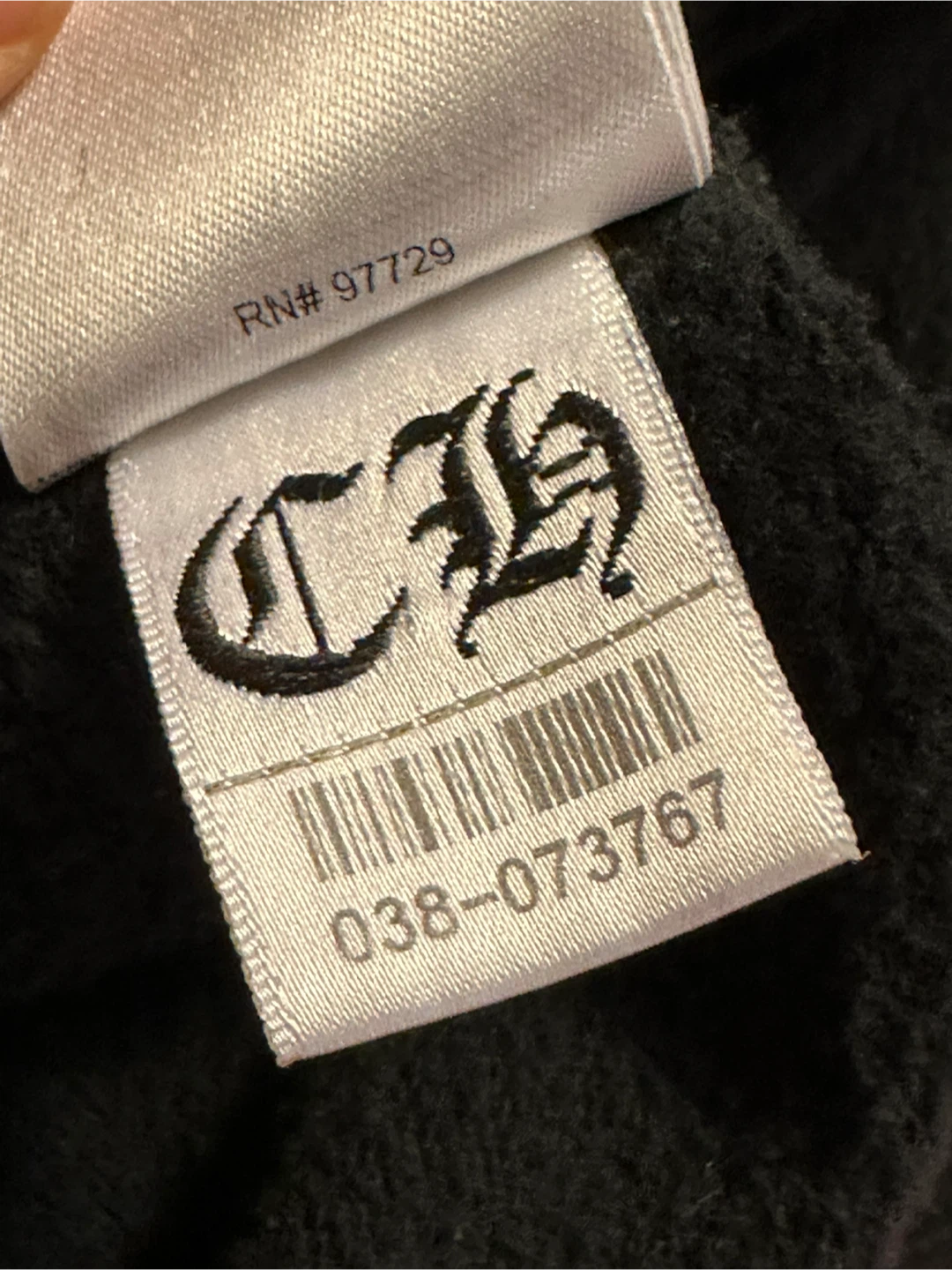 Chrome Hearts Horseshoe Floral Hoodie M - photo 5