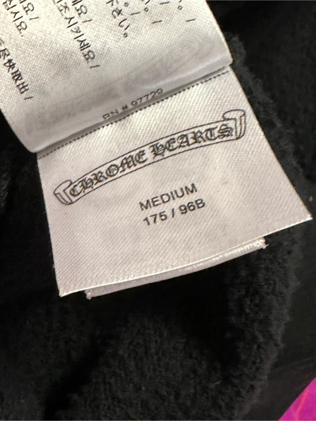 Chrome Hearts Horseshoe Floral Hoodie M - photo 4