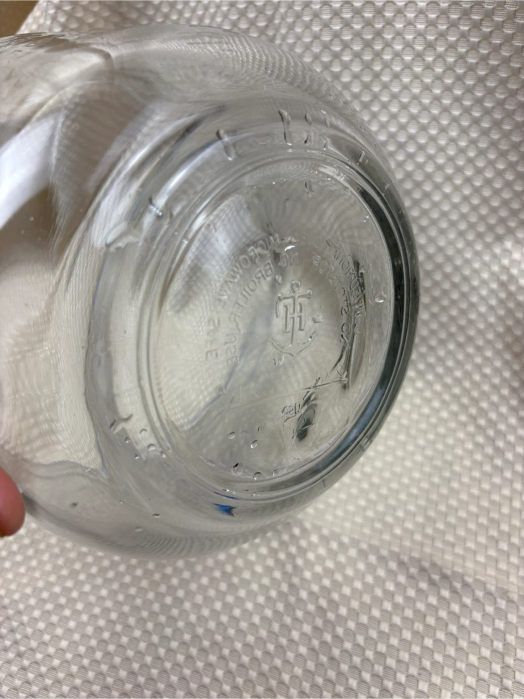 Anchor Hocking Glass Batter bowl  Measuring Cup 2 Qts 8cups - photo 3