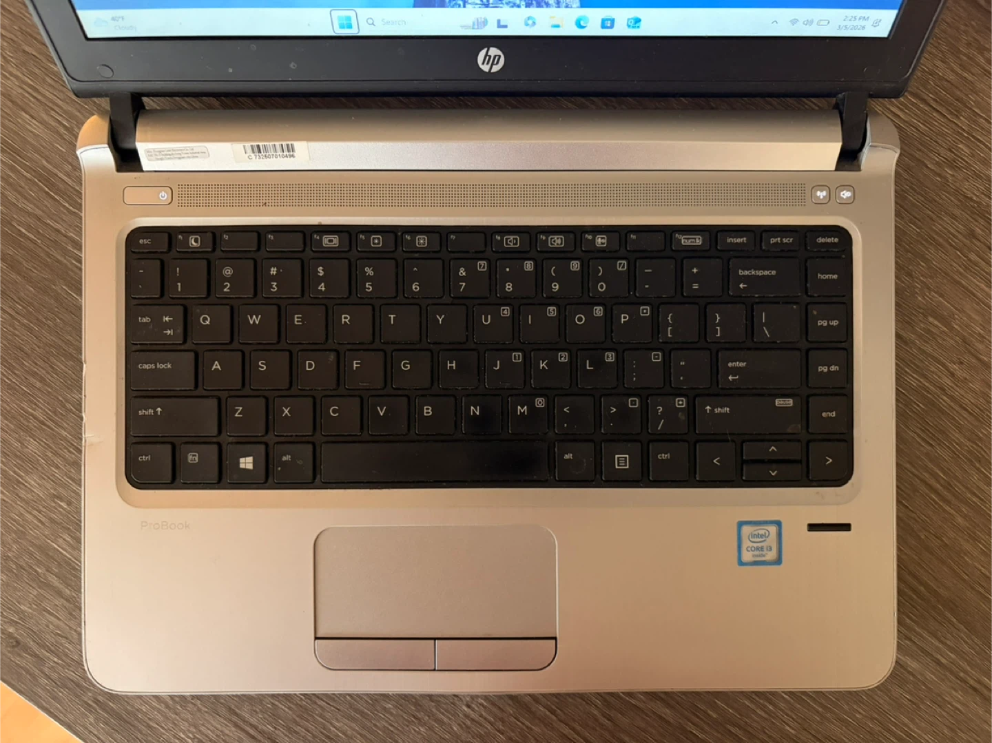 HP ProBook 430 G3 Laptop — i3-6th Gen / 8GB RAM / 256GB SSD - photo 2