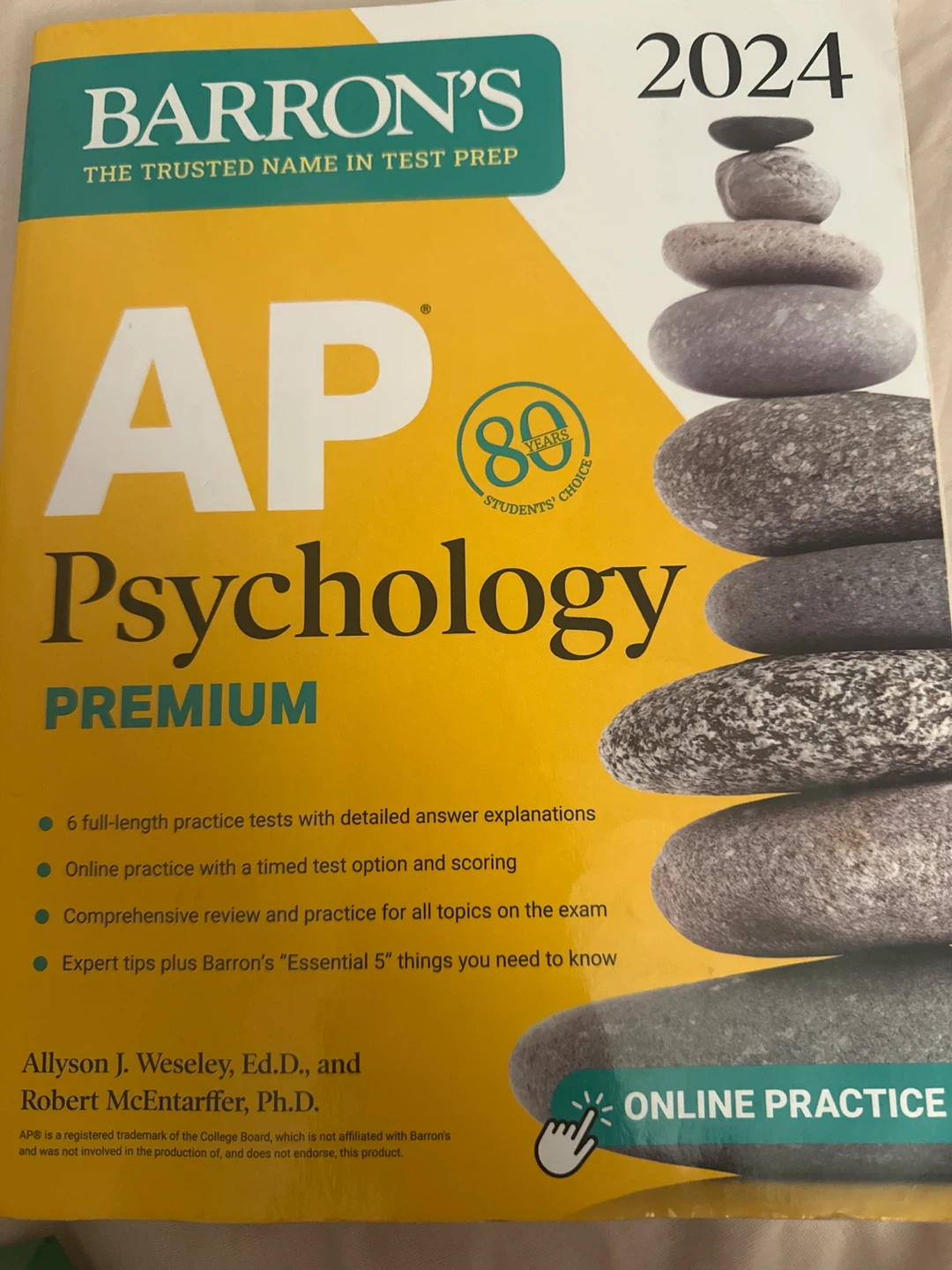 Barron's AP Psychology Premium 2024 Study Guide