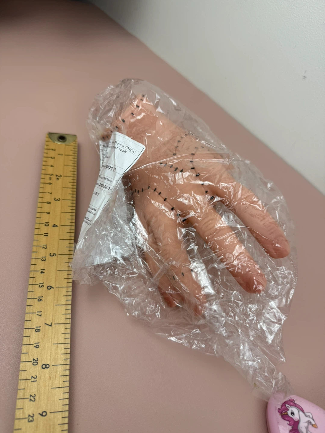Plastic Hand Prop with Stitched Details - photo 3